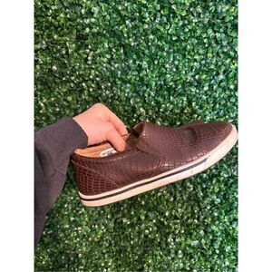 Twisted X Women’s Brown Leather Slip On Shoes Sz 6M